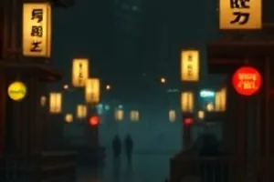 《长夜拾光》封面，深夜便利店的暖光与货架
